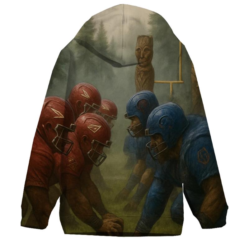 Forest Edge Battlefield Game printed hoodies