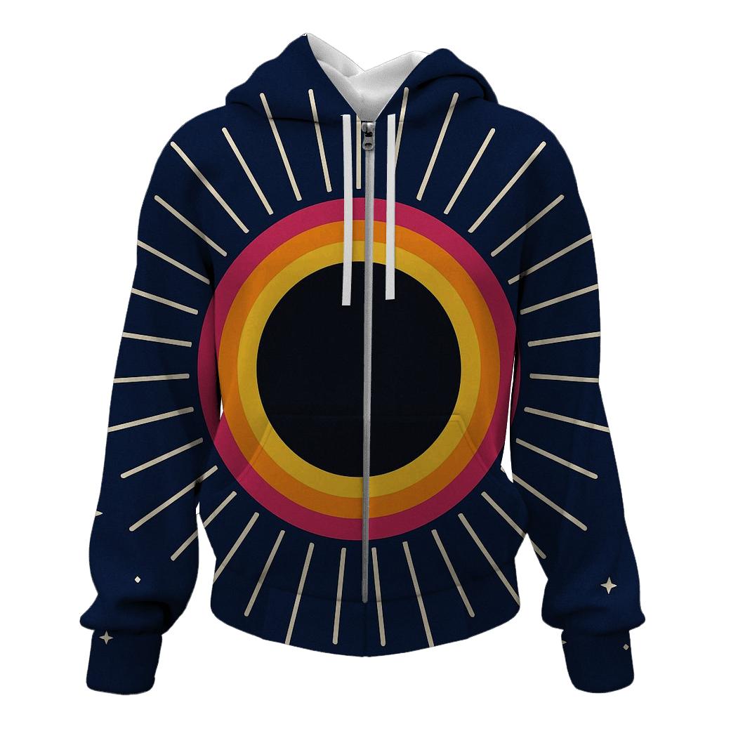 Eclipse Corona Mandala Field pullover hoodies