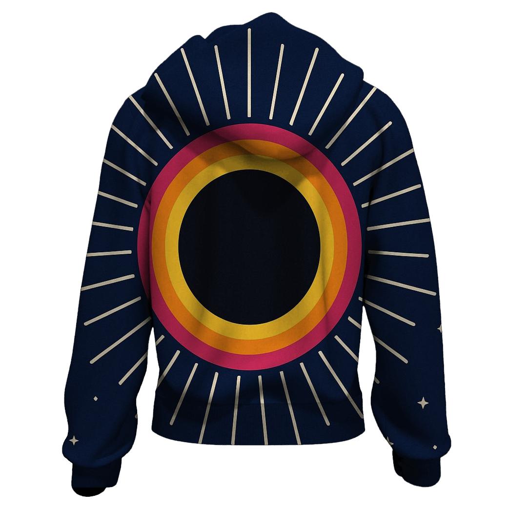Eclipse Corona Mandala Field pullover hoodies