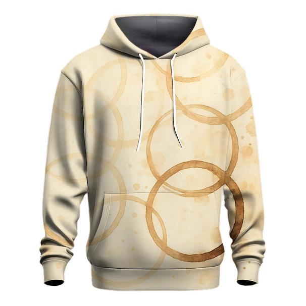 Drifted Coffee Rings lightweight hoodies