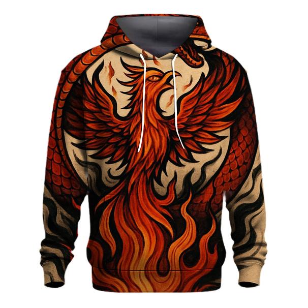 Phoenix Crowned Ouroboros hoodie styles