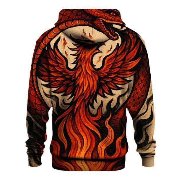 Phoenix Crowned Ouroboros hoodie styles