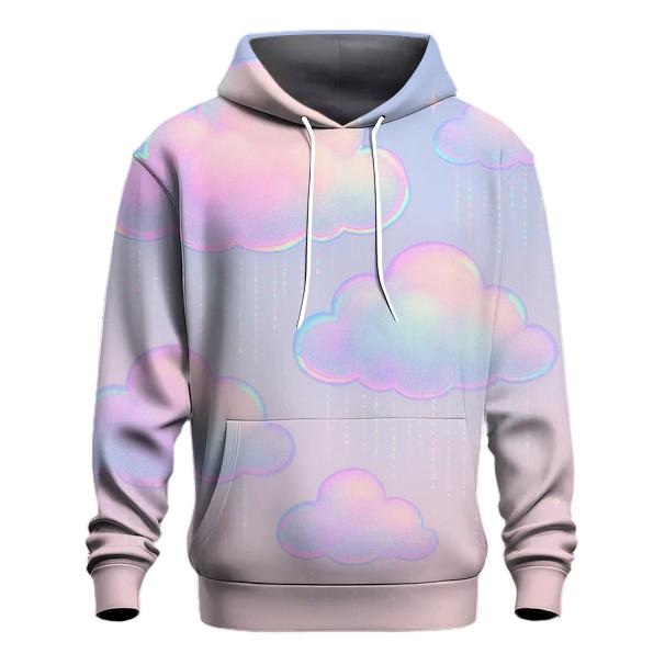 Pastel Hologram Cloudburst hoodie styles