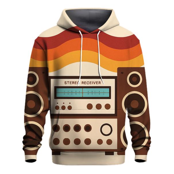 Analog Stereo Waves heavyweight hoodies