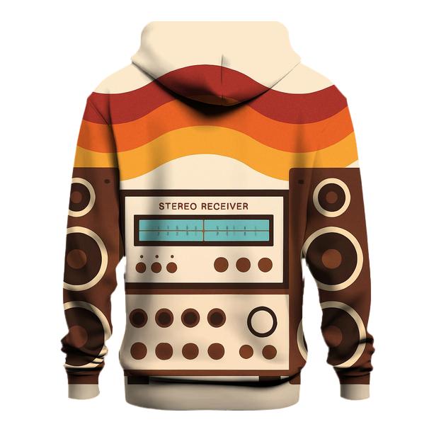 Analog Stereo Waves heavyweight hoodies