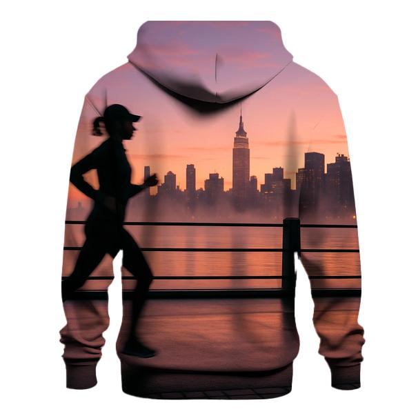 Sunrise Run On Roosevelt Island With Skyline hoodies fashion