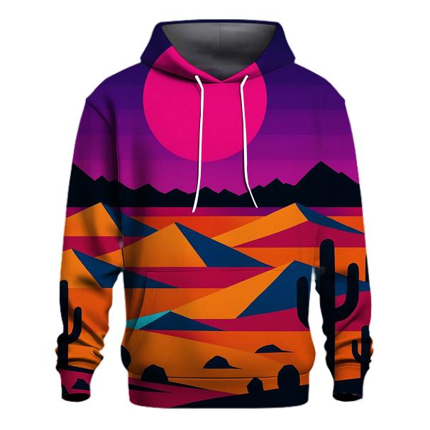 Synth Desert Mirage hoodies fashion