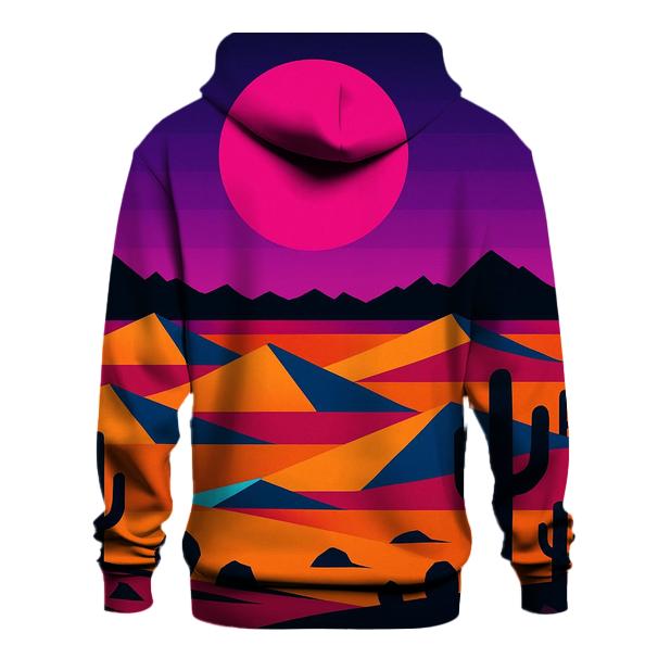 Synth Desert Mirage hoodies fashion