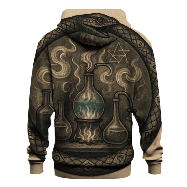Alchemical Lab Ouroboros custom hoodies