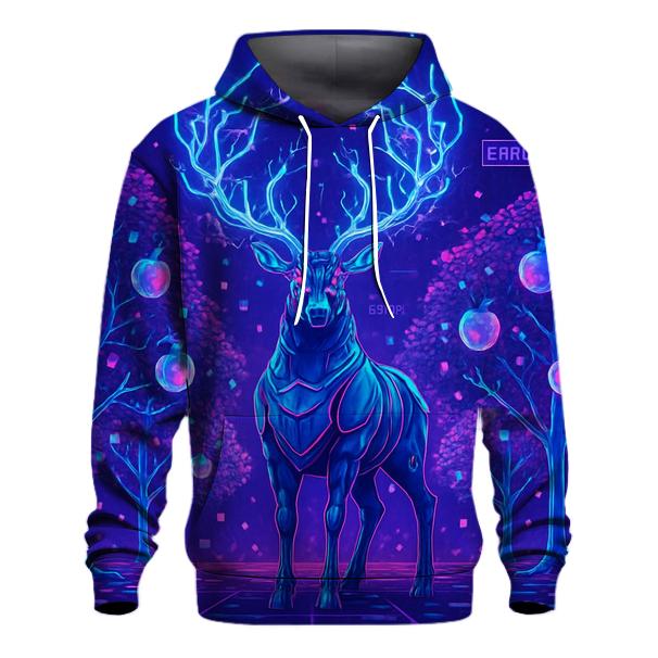 Glitch Orchard Guardian designer hoodies