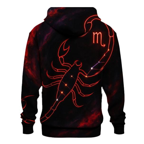 Scorpio Nebula Serpent Tail hoodies fashion