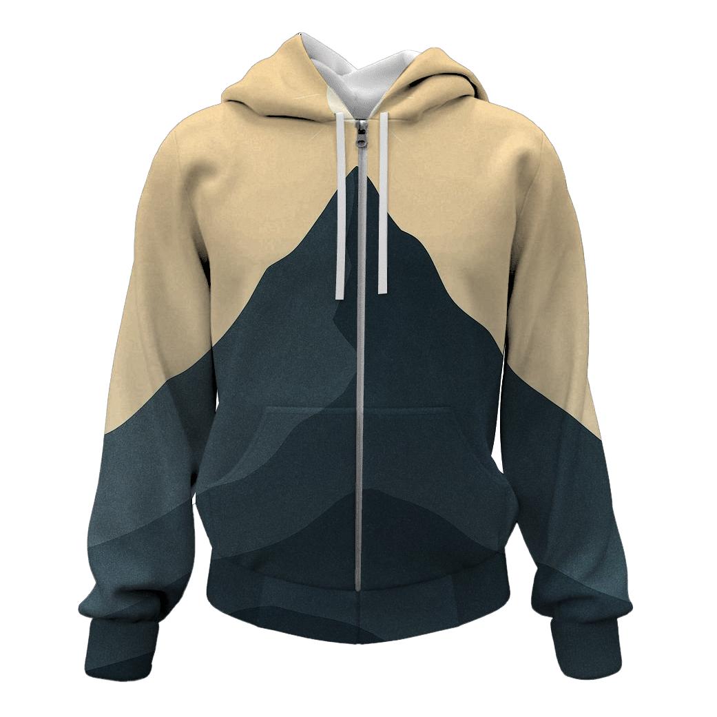 Mountain Of Quiet Trust embroidered hoodies
