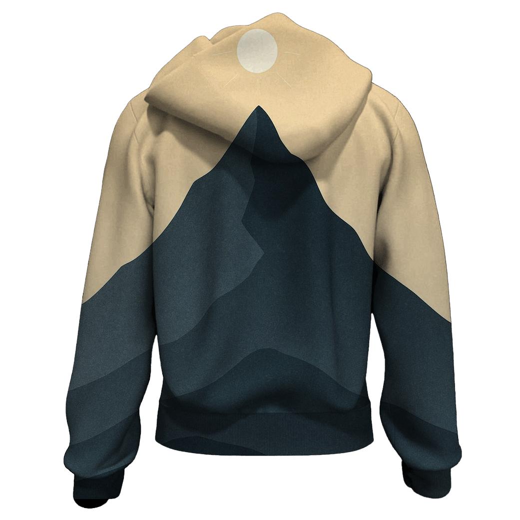 Mountain Of Quiet Trust embroidered hoodies