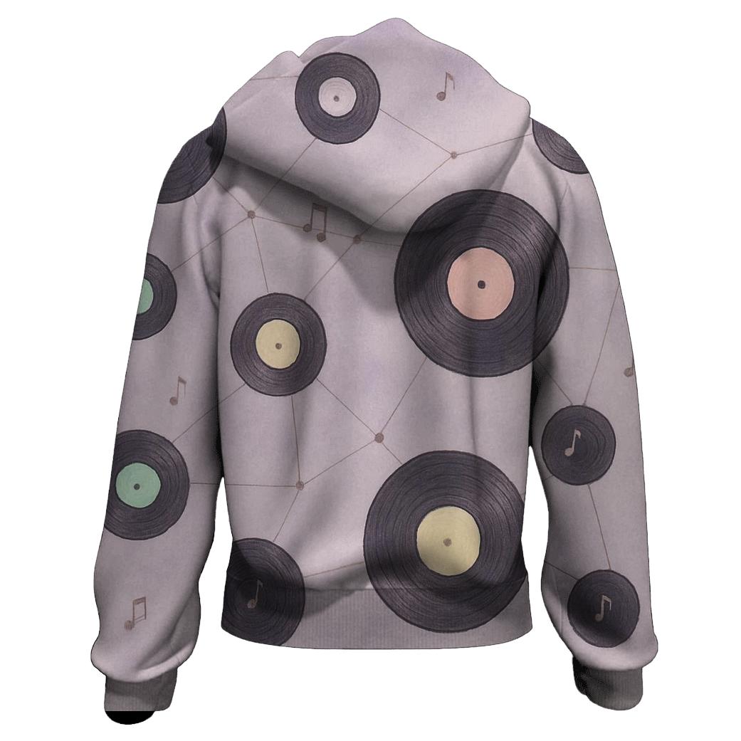 Pastel Vinyl Constellations heavyweight hoodies