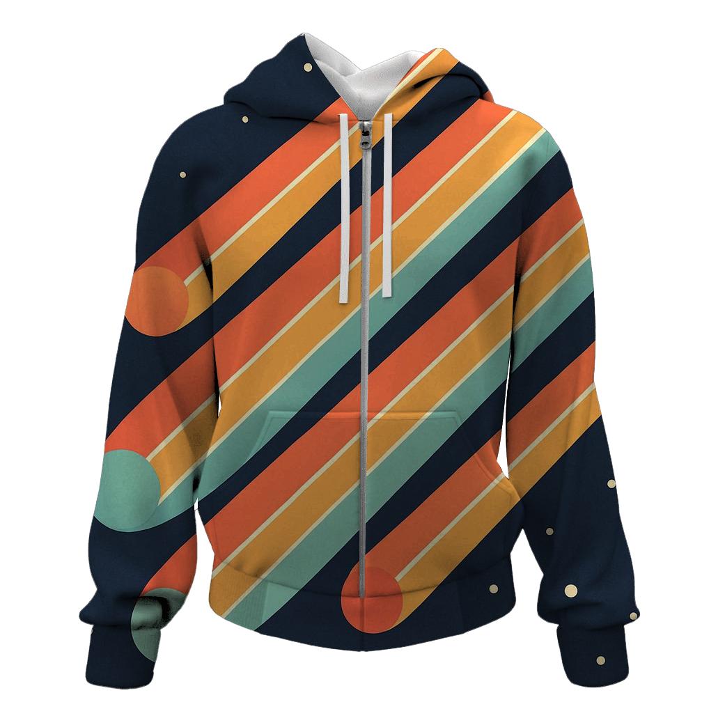 Comet Trail Fan Array custom hoodies