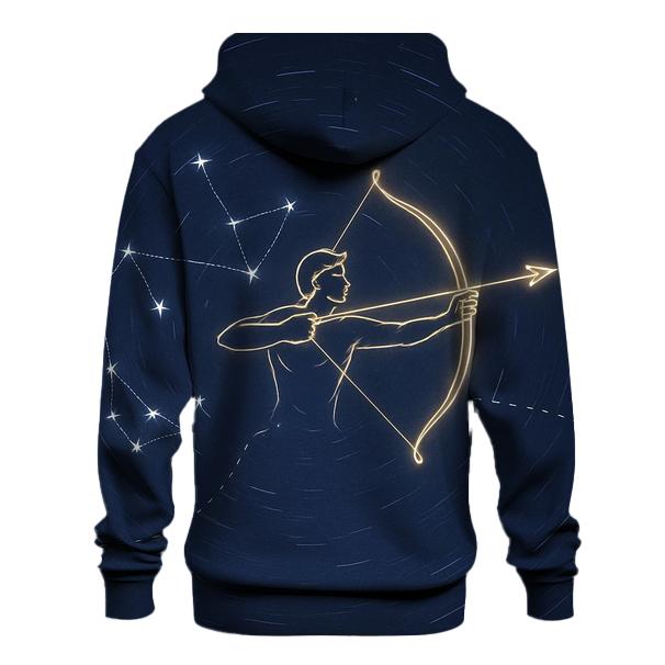 Sagittarius Archer Star Trail Map hoodie trends