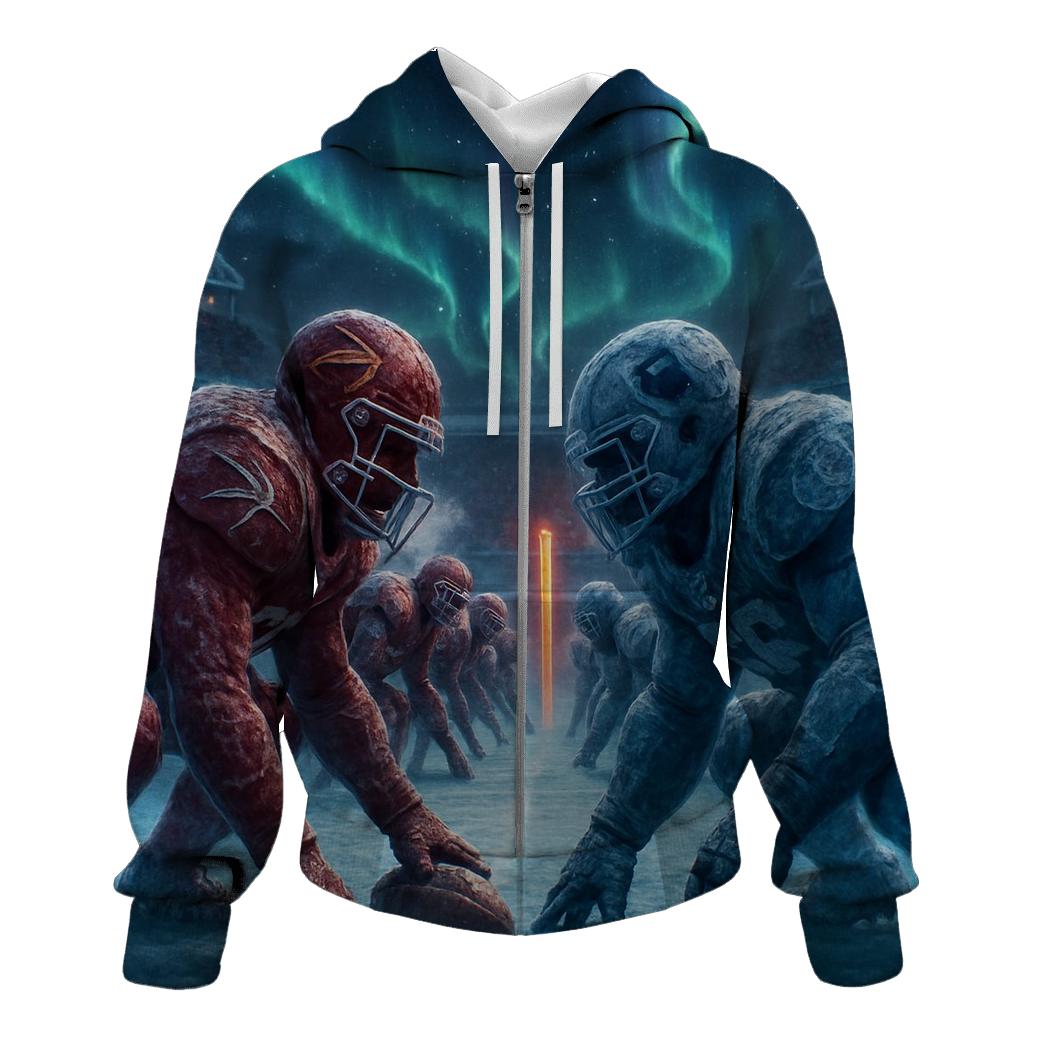 Frozen Yardline Standoff heavyweight hoodies