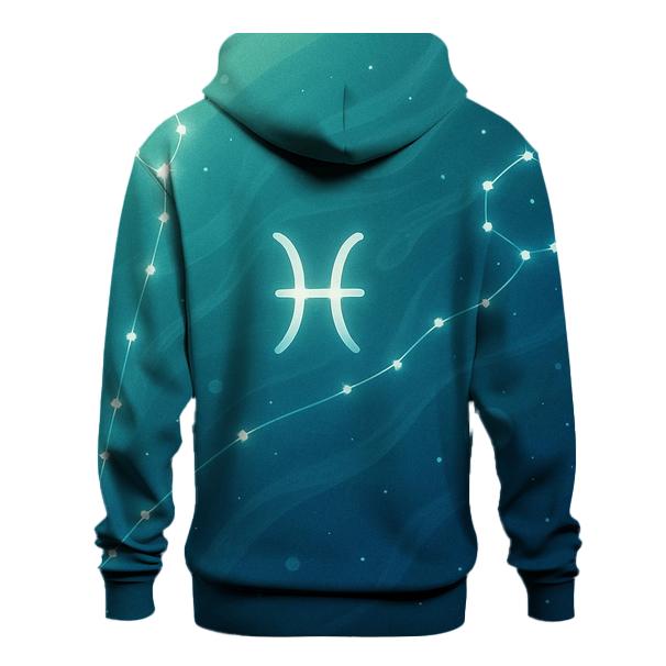 Pisces Dream Current Constellation graphic hoodies