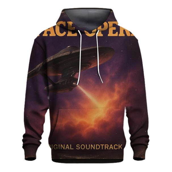 Classic Vinyl Record Space Opera Cover designer hoodies