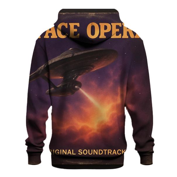 Classic Vinyl Record Space Opera Cover designer hoodies