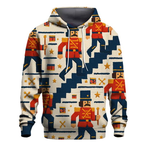 Nutcracker Toy March Stairway Design hoodie trends