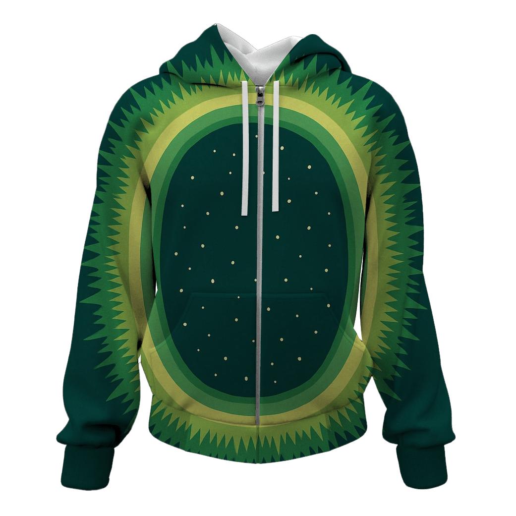 Aurora Oval Polar Crown lightweight hoodies