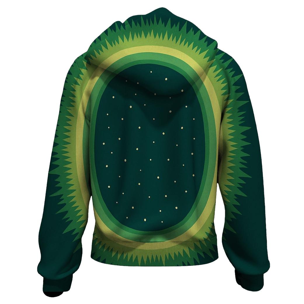 Aurora Oval Polar Crown lightweight hoodies