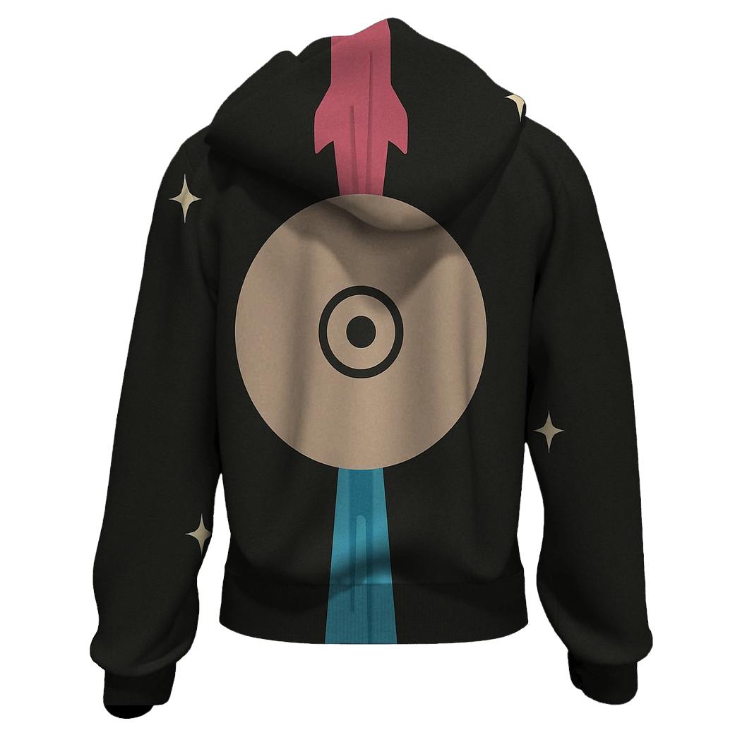 Jet Outflow Twin Plume premium hoodies