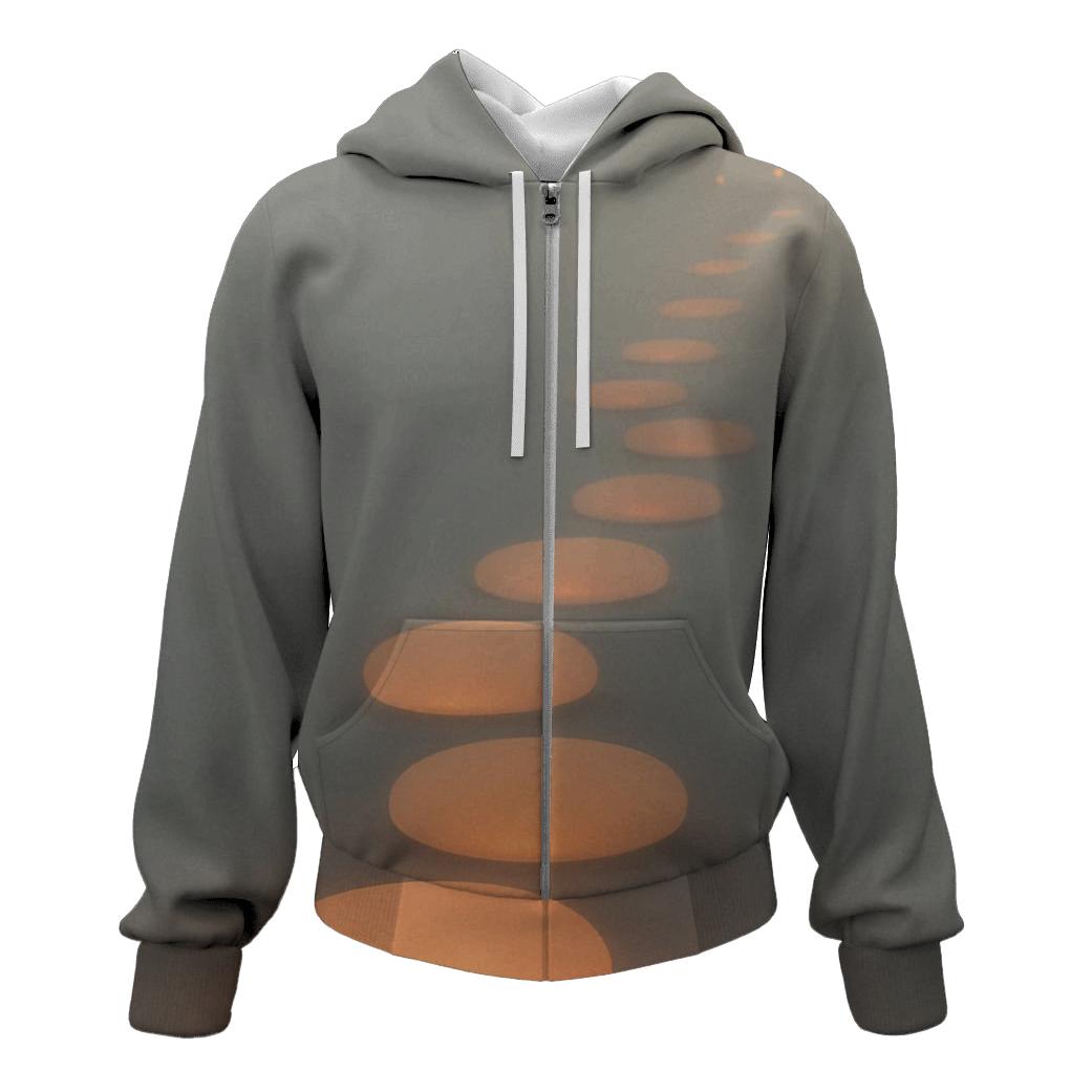 Luminous Pathway Stones designer hoodies