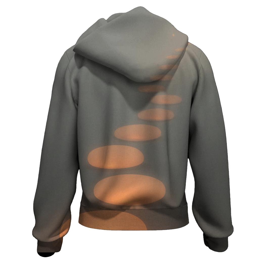 Luminous Pathway Stones designer hoodies