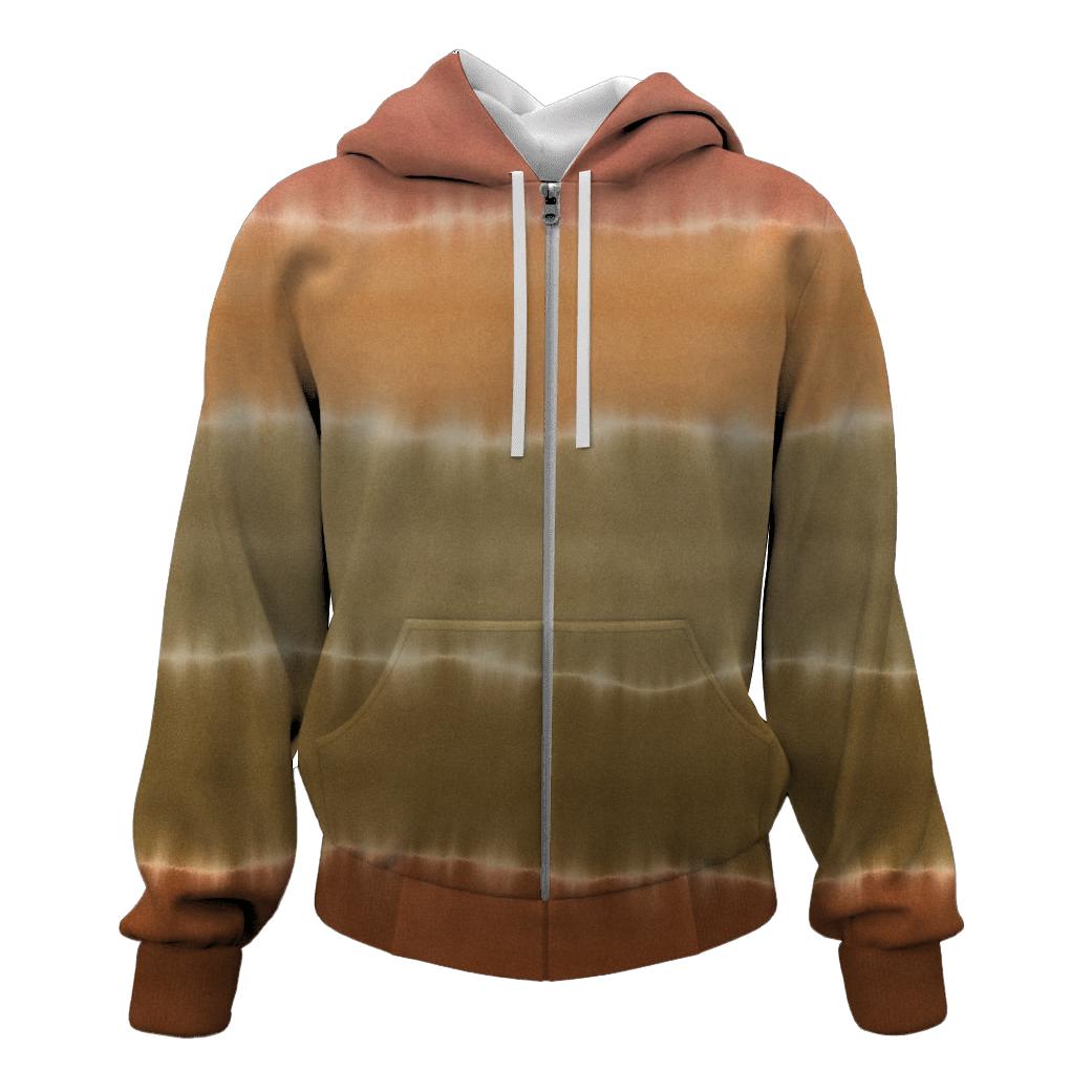 Desert Horizon Stripe Fade graphic hoodies