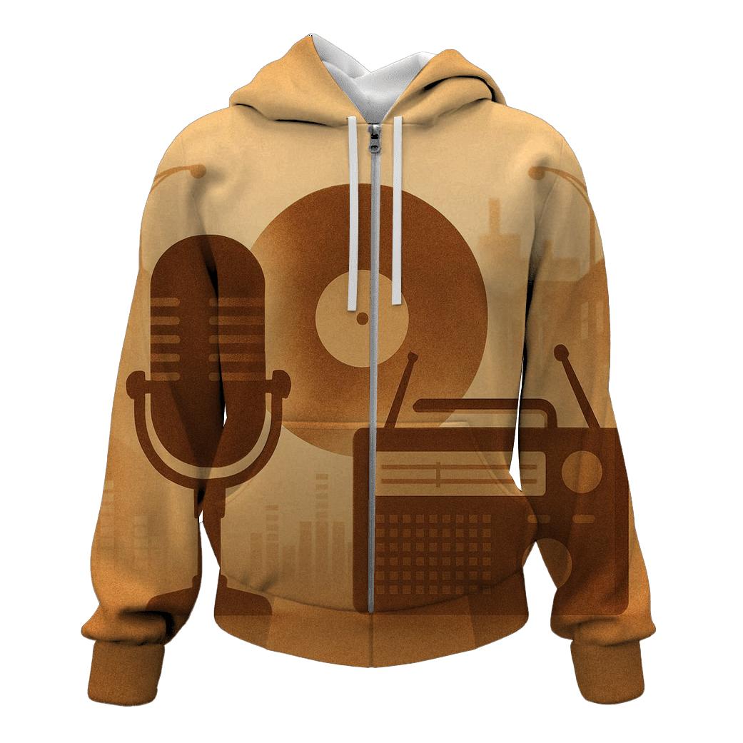 Sepia Street Jam Session hoodie trends