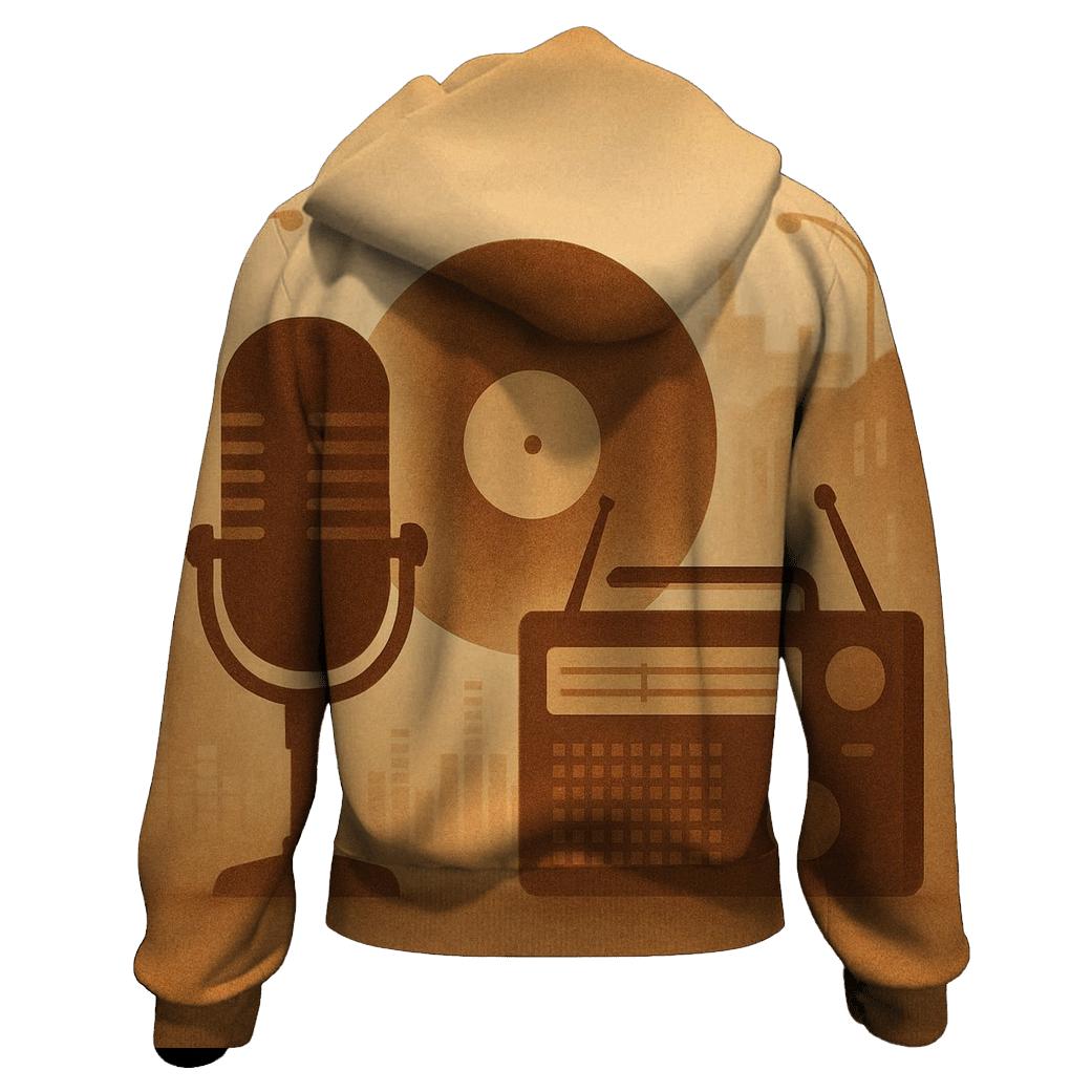 Sepia Street Jam Session hoodie trends