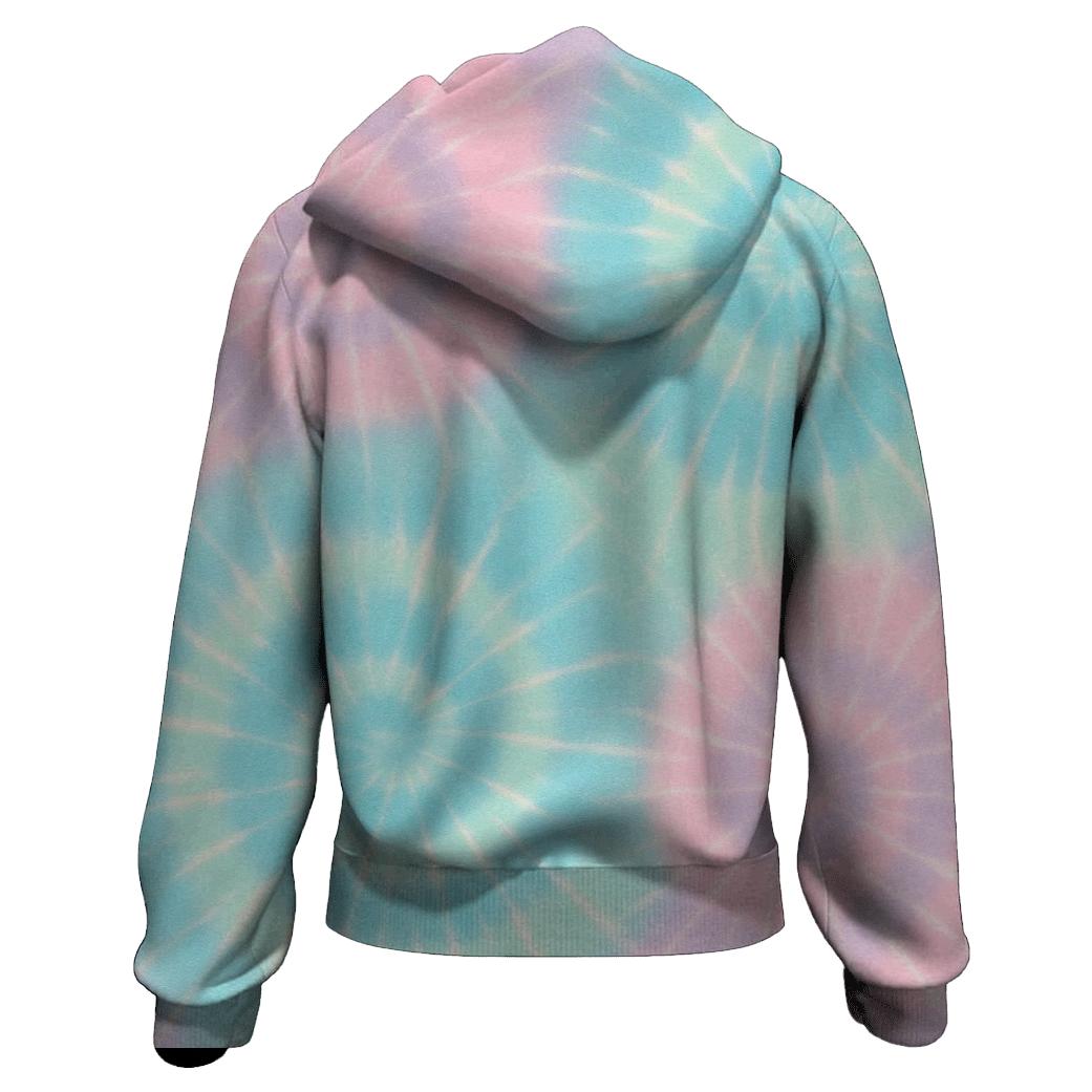 Pastel Galaxy Spiral Cluster premium hoodies