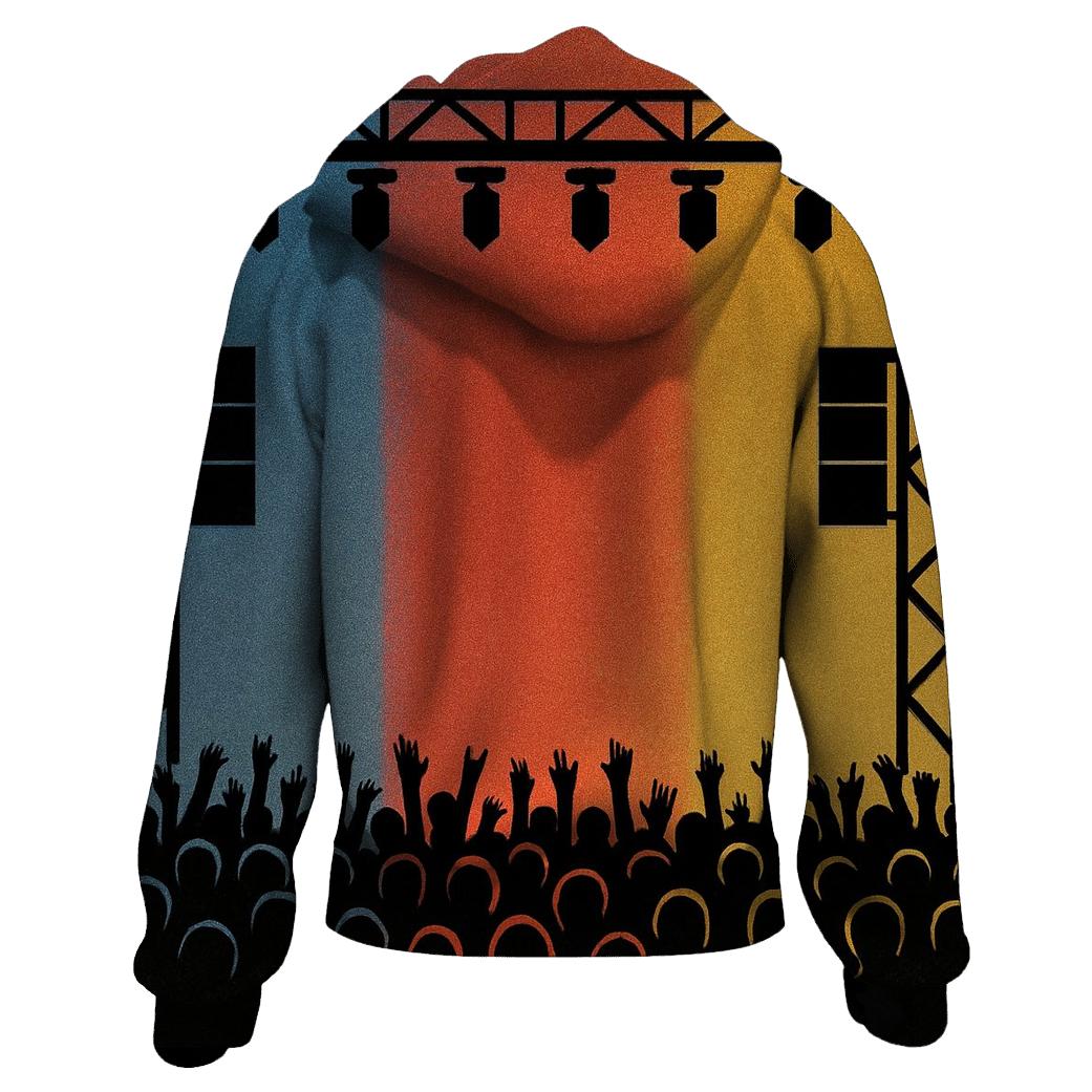Chromatic Stage Silhouettes pullover hoodies