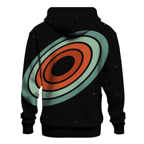 Accretion Disk Band Stack heavyweight hoodies