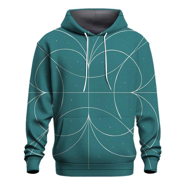 Gravitational Lens Arc Net pullover hoodies