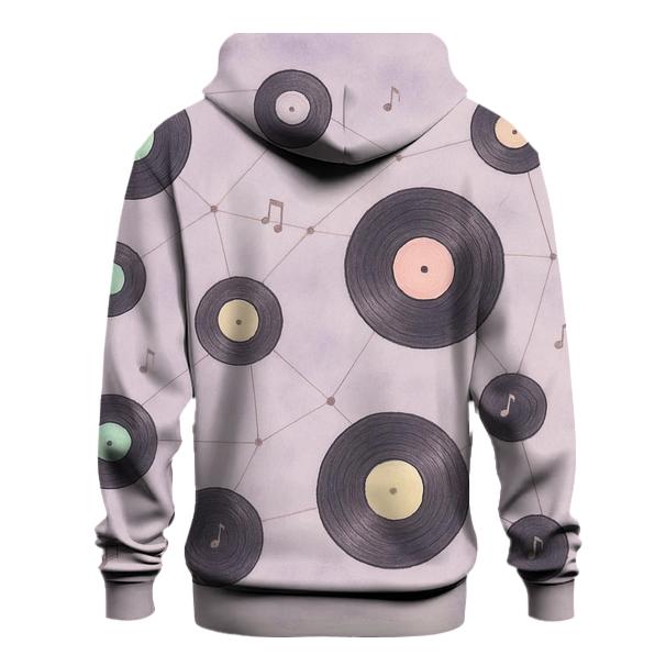 Pastel Vinyl Constellations zip-up hoodies