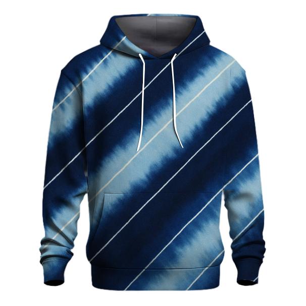 Indigo Arashi Storm Diagonals designer hoodies