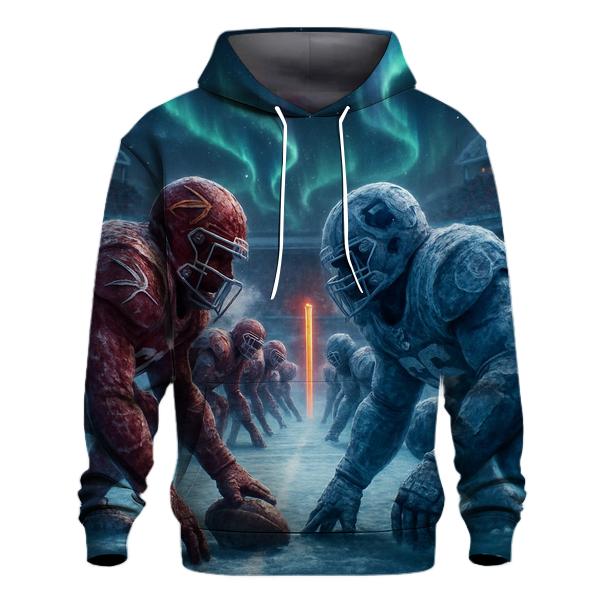 Frozen Yardline Standoff embroidered hoodies