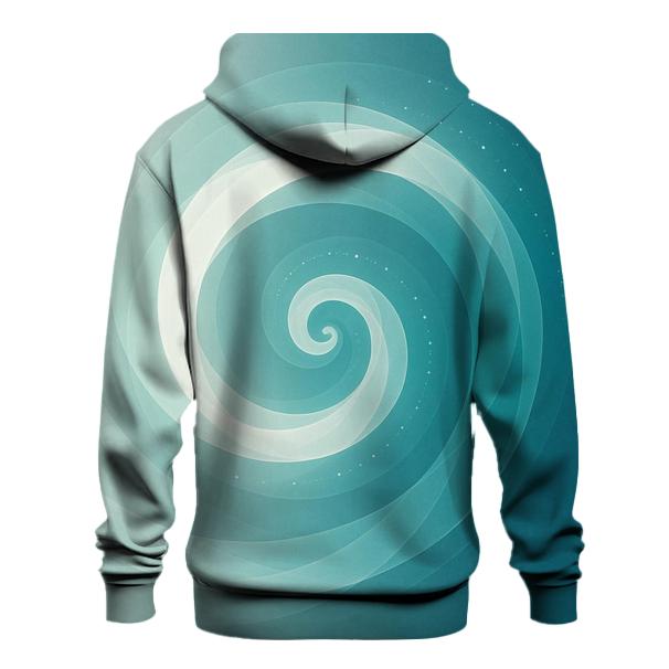 Infinite Breath Spiral zip-up hoodies