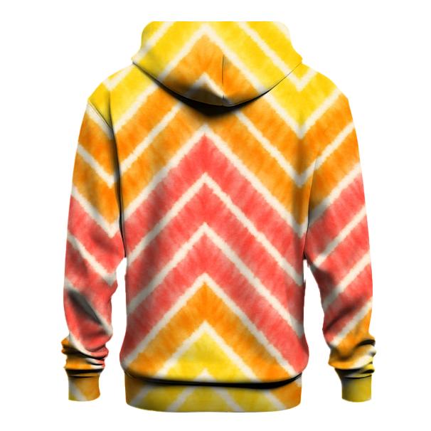 Citrus Sunrise Accordion Chevron hoodie designs