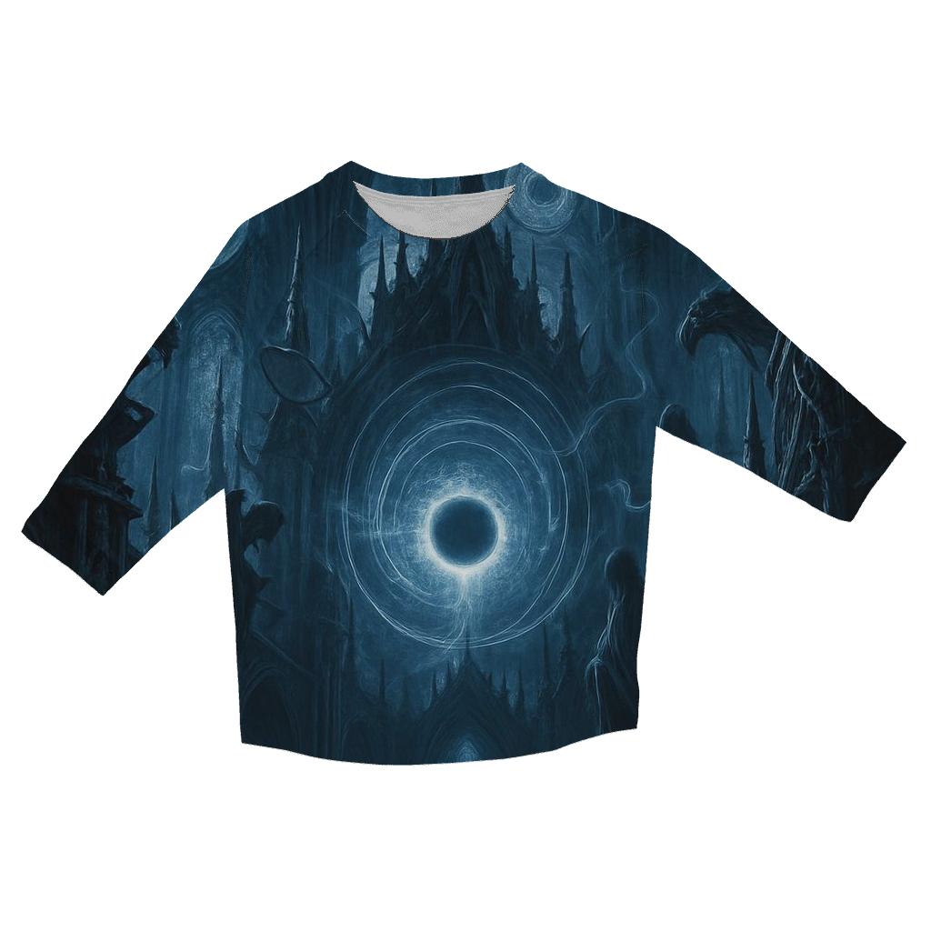 Cathedral Of The Black Supernova trendy 3/4 sleeve tops