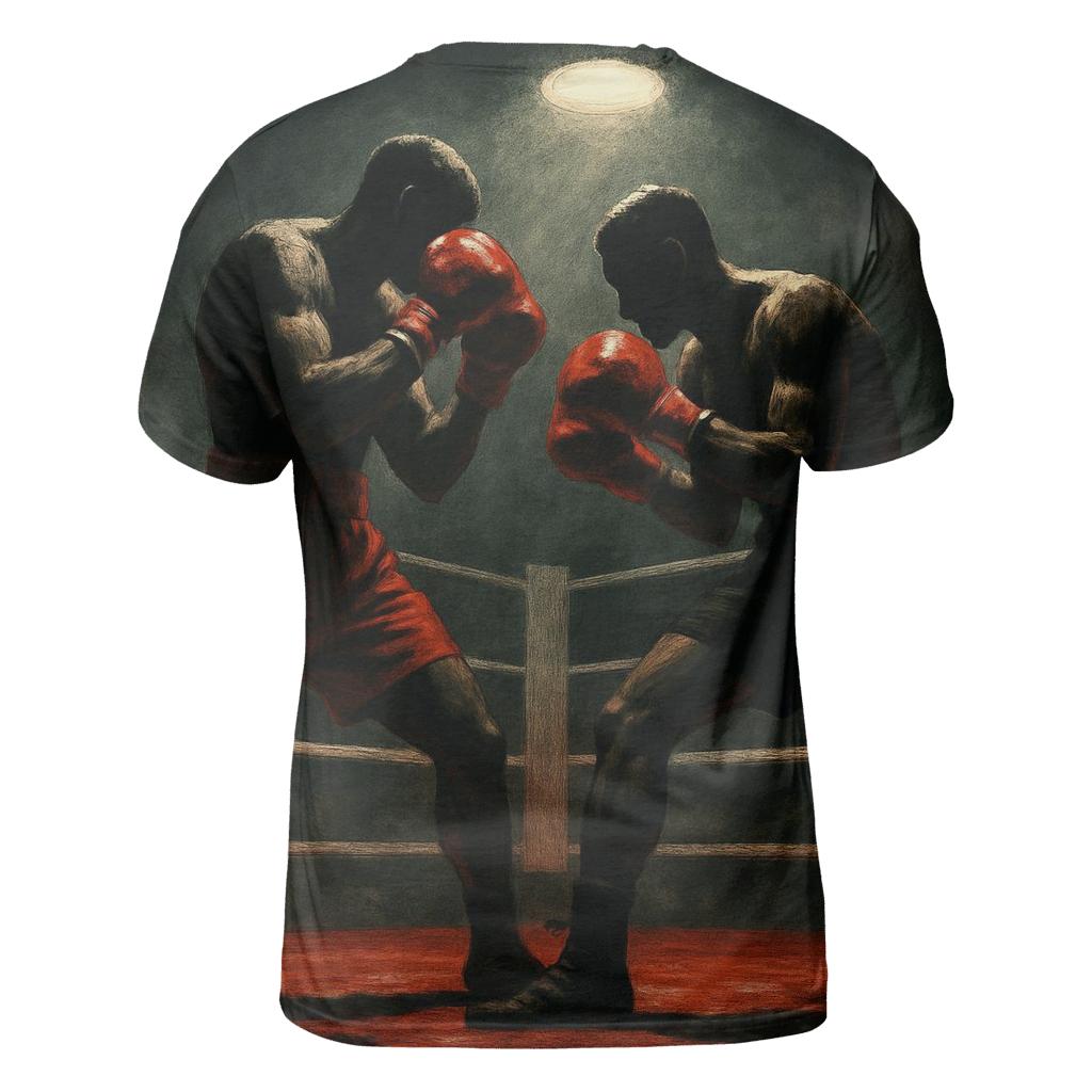 Crimson Boxing Ring Clash custom all-over print shirts