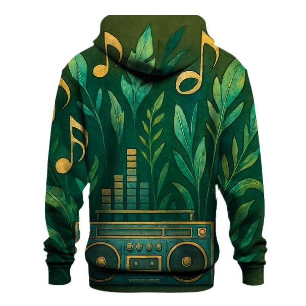 Boombox Jungle Rhythm designer hoodies