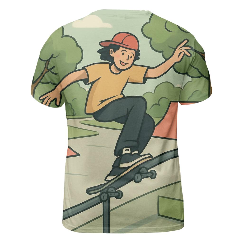 Playground Street Skate Flow trendy printed shirt styles