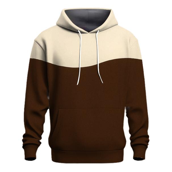 Minimal Crema Horizon lightweight hoodies