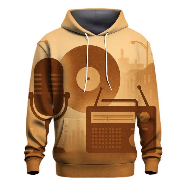 Sepia Street Jam Session premium hoodies