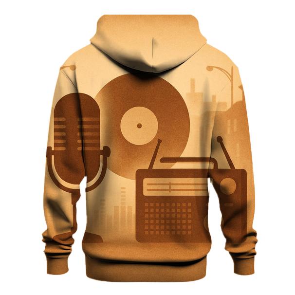 Sepia Street Jam Session premium hoodies