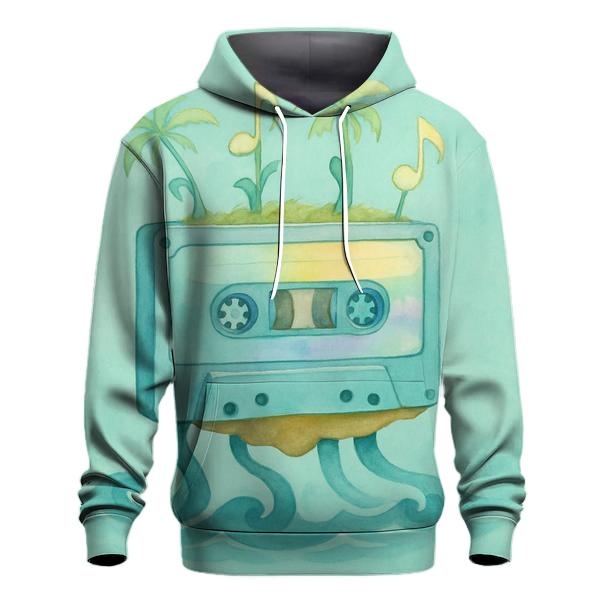 Floating Tape Island hoodie styles